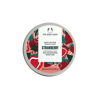 The Body Shop Jordbær kroppssmør for normal hud 200 ml