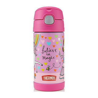 Thermos Thermos für Kinder FUNtainer mit Strohhalm - Einhorn 355 ml