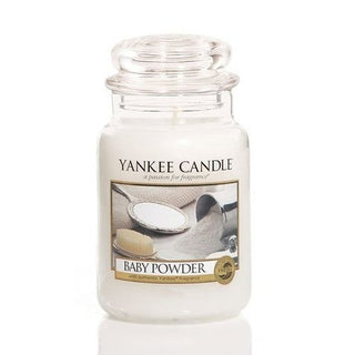 Yankee Candle Bougie aromatique Bougie classique Big Baby Powder 623 g