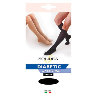Solidea Gambaletti Diabetic Knee High 4XL Camel — Gambaletti a compressione
