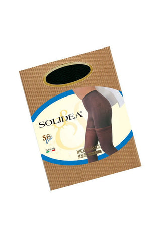 Solidea Magic 50 Opaque -sukkahousut, samettiset, savunväriset, 4 l