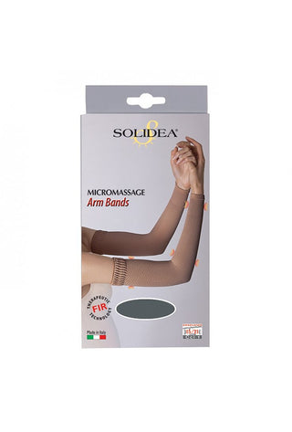 Solidea Brazaletes de micromasaje Ccl1 15 21 mmHg Negro L