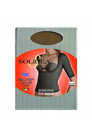 Solidea Sølvbølgetop Mikromassage Anti-Cellulite Sort 1S