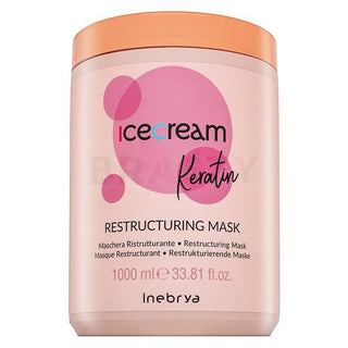 Inebrya Maschera Cheratina Ristrutturante 1000ml — Maska do włosów