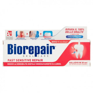 Biorepair Fast Sensitive 치약 리페어 60ml 