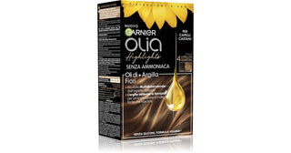 Garnier Kit Schiaritura Capelli Castani Senza Ammoniaca — Kit schiaritura capelli