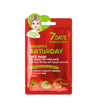 7 Days 7-Tage-Gesichtsmaske - Romantic Saturday 