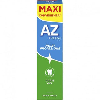 Az Dentifricio Multi Protezione Carie Gel Menta Fresca 75+10ml — Dentifricio