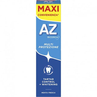 Az Dentifricio Multi Protezione Tartar Control Whitening Menta Fresca 75 + 10 ml — Dentifricio
