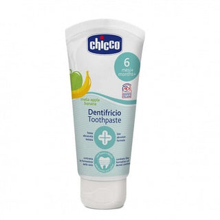 Chicco Apple And Banana Flavored Toothpaste 6 Months+ 50 Ml 