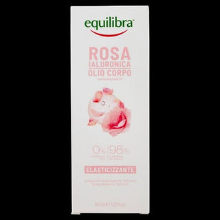 Equilibra Hyaluronisk Ros Kroppsolja Elasticiserande 150 ml 