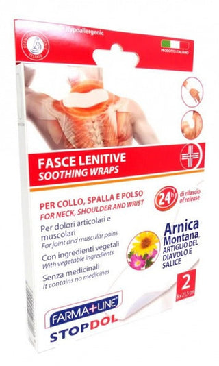 Farmaline Bende Dol Musc. Arnica 2 Pezzi — Benda Ortopedica