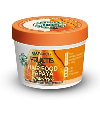 Garnier Fructis Hair Food Maschera Capelli Danneggiati Riparatrice Papaya — Maschera per capelli