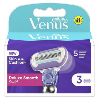 Gillette Venus Deluxe Smooth Swirl Nachfüllbar. 3Stk 