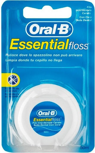 Oral-B Essential Floss Cerato 50 m — Filo Interdentale