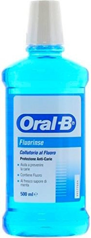 Oral-B Mondwater Met Fluoride Fluorinse 500 Ml 