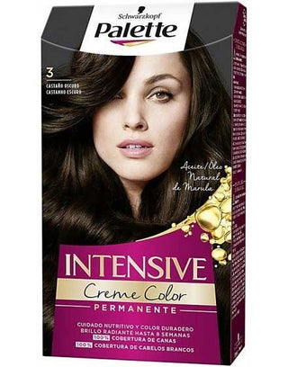 Palette Intensive Permanent Creme Color 3 Dark Brown 