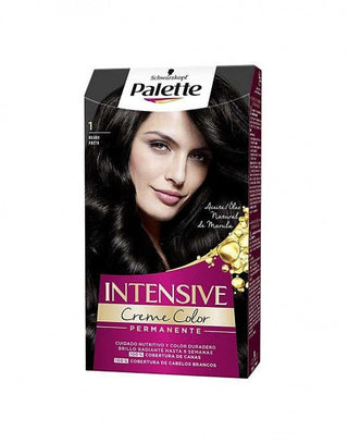 Palette Schwarzkopf Palette Intense Color Cream 1 Černá 