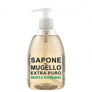 Sapone Del Mugello صابون سائل بالنعناع وإكليل الجبل 500 مل 
