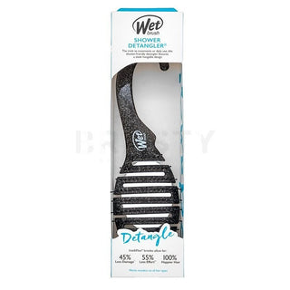 Rozčesávací kartáč do sprchy Wet Brush Černý třpyt 