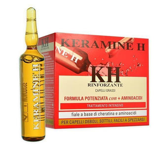 K.H. Rossa Ampule na mastné vlasy 10 ampulí po 10 ml 