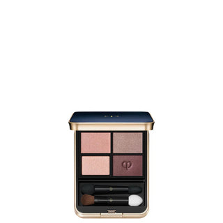 Cle de Peau Paleta de sombras de ojos Beaute Color Quad, 3 recambios, 4 tonos, 6 g