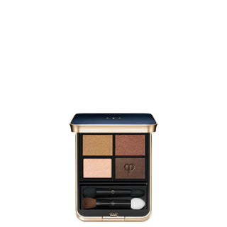 Cle de Peau Paleta de sombras de ojos Beaute Color Quad, 4 recambios, 4 tonos, 6 g