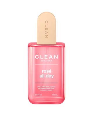 Clean Rose All Day, spray profumato per capelli, per donna, 236 ml