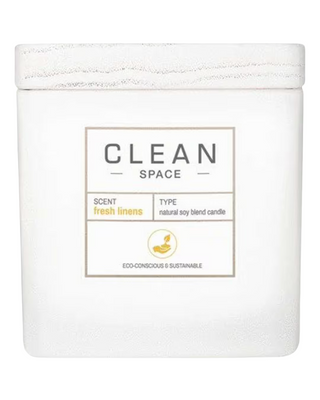 Clean Space Fresh Linens Candela Profumata 227 g