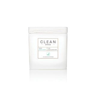 Candela profumata Clean Space Warm Cotton 227 g