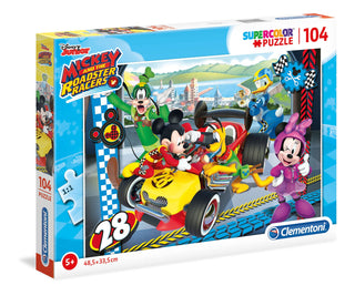 Clementoni Topolino e la Roadster Puzzle Unisex 5+ anni 104 pezzi