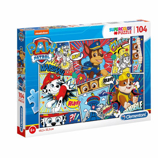 Clementoni, PAW Patrol, Παζλ, Unisex, 6+ ετών, 104 τεμάχια