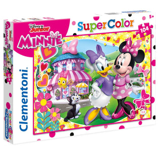 Clementoni SuperColor Minnie Mouse Puzzle Per bambine 5+ anni 104 pezzi
