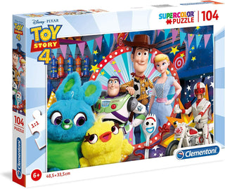 Clementoni, SuperColor, Toy Story 4, Παζλ, Unisex, 6+ ετών, 104 τεμάχια