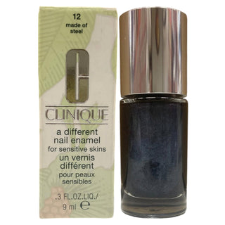Clinique A Different Nail Enamel, correttore di colore, smalto per unghie, 12, Made Of Steestee Lauder, 9 ml