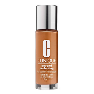 Clinique, Beyond Perfecting, senza parabeni, finitura opaca, fondotinta liquido e correttore 2-in-1, 23, Ginger, 30 ml