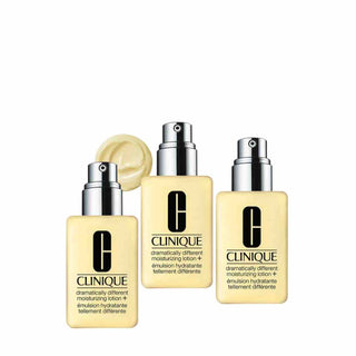 Ensemble Trio Clinique Lotion radicalement différente + Lotion hydratante jour et nuit pour le visage 3 pièces 125 ml