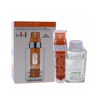 Clinique Набор идентификаторов Clinique: Увлажняющий гель Clinique iD Dramatically Different для лица 115 мл + Anti Fatigue Без парабенов Энергетический и тонизирующий концентрат для лица и шеи 10 мл