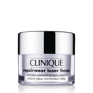 Clinique, Repairwear Laser Focus, senza parabeni, antirughe, giorno e notte, crema per gli occhi, 15 ml