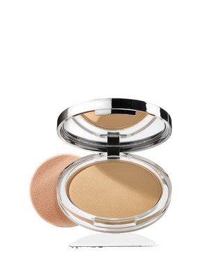 Clinique Stay-Matte, Matte, Cipria compatta, 25, Stay Honey, 7,6 g