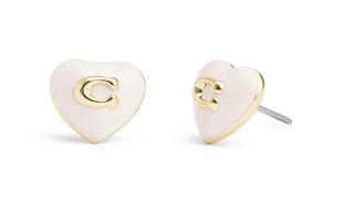 Coach Charming heart Orecchini made of brass 37479226GLD100