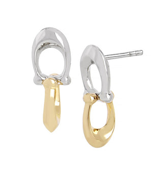 Coach Hanging bicolor Orecchini made of brass 37351443TWO974