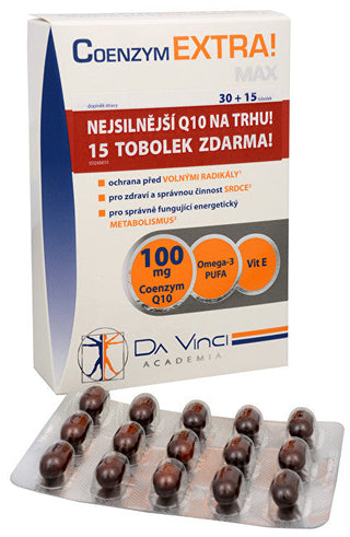 Simply you Extra Coenzyme! Max 100 mg 30 capsules + 15 capsules Free