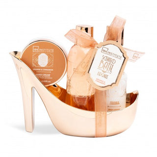 Idc Institute Cofanetto Bagno Orange & Cinnamon Set Corpo 3 Pezzi