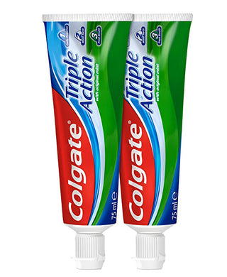 Colgate Triple Action Toothpaste 2 x 75 ml