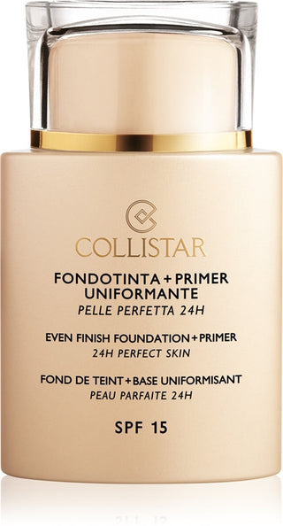 Collistar كريم أساس مسائي + برايمر SPF 15 - مكياج لبشرة خالية من العيوب 35 مل 4
