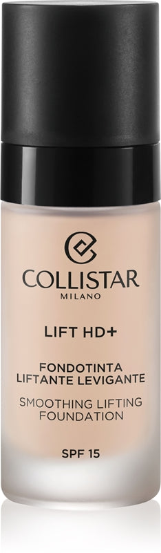 Collistar كريم أساس ليفت HD+ المنعم بعامل حماية من الشمس 15 - مكياج بتأثير رفع مقاوم للماء 30 مل 1N عاجي