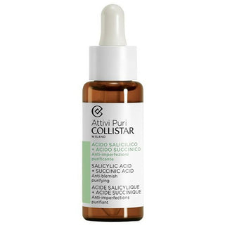 Collistar Skin Serum Pure Actives Salicylsyra + Bärnstenssyra 30 ml