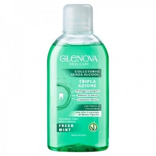 Glenova Elixir Bucal Sem Álcool Fresh Menta 400 Ml 