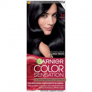 Garnier Color Sensation Перманентная крем-краска 1.0 Черный 